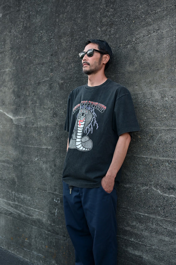 PAWG - LOUD PIPES TEE - BLACK