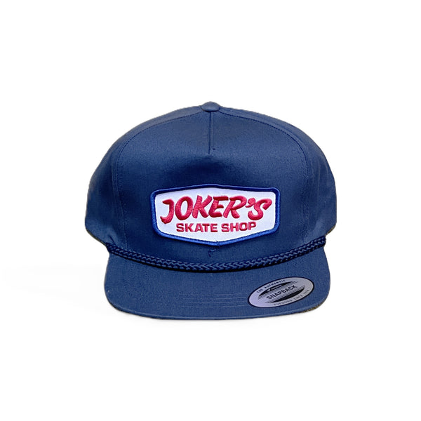 JOKERS'S SKATE SHOP - CLASSIC ROPE CAP - NAVY x RED-WHITE-BLUE