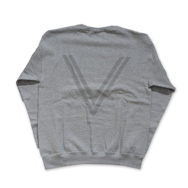 BLACKJAKS - USJG CREW SWEAT - GRAY