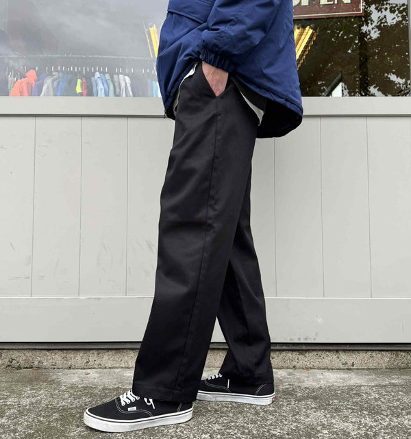PAWG - ORIGINAL T/C WIDE TAPERED PANTS - BLACK