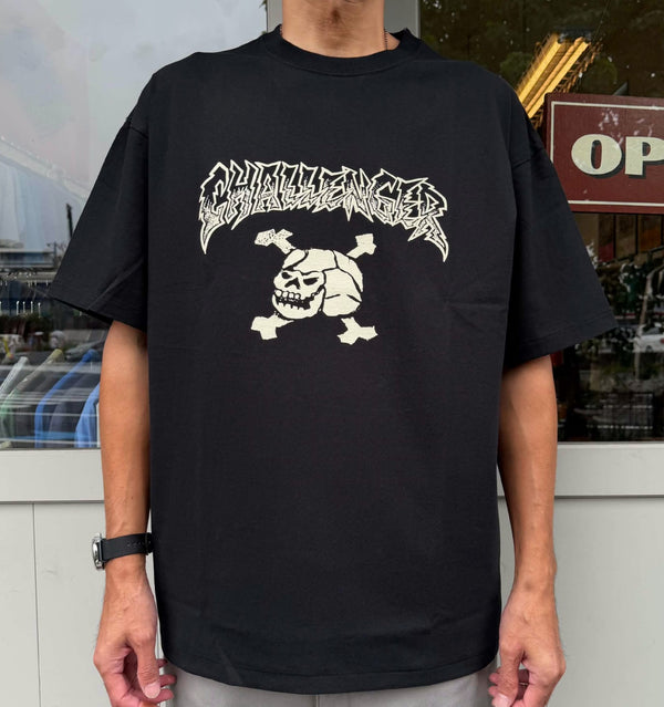 CHALLENGER - SKULL TEE - BLACK