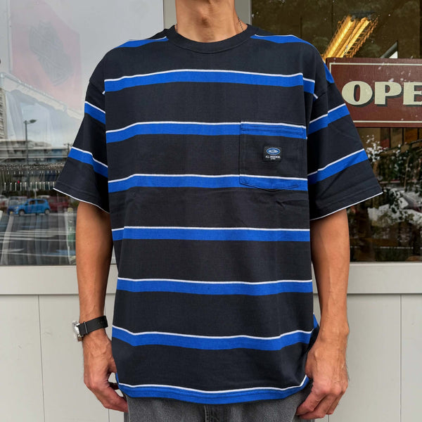 CHALLENGER - S/S AUTHENTIC BORDER TEE - BLACK