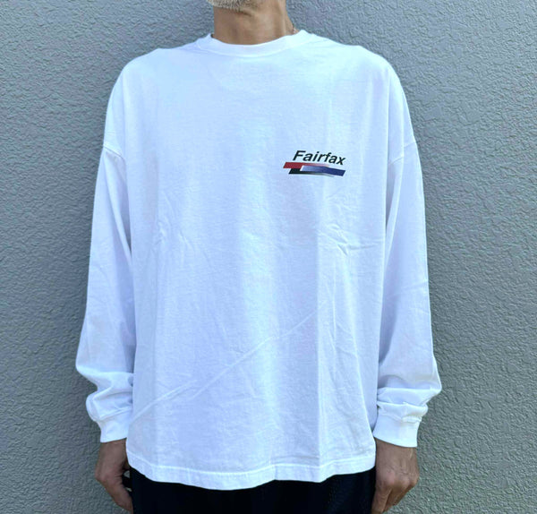melple - PASADENA LONG SLEEVE (Fairfax) - WHITE