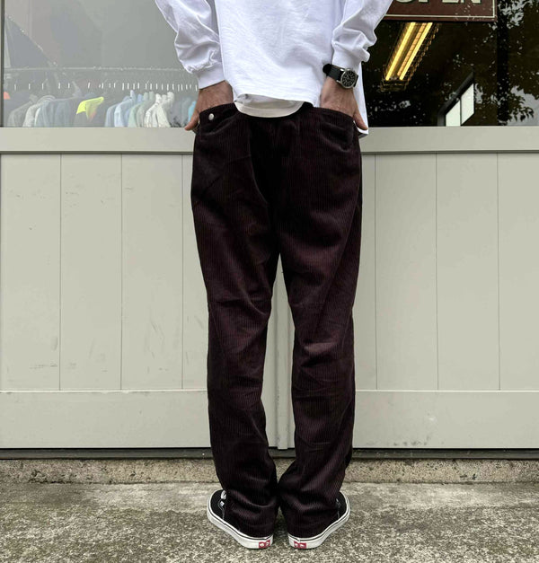 BLUCO - CORDUROY EASY WORK PANTS - BROWN