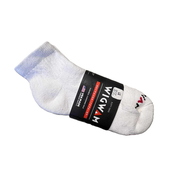 WIGWAM - SUPER 60 QUATER 3-PACK - WHITE