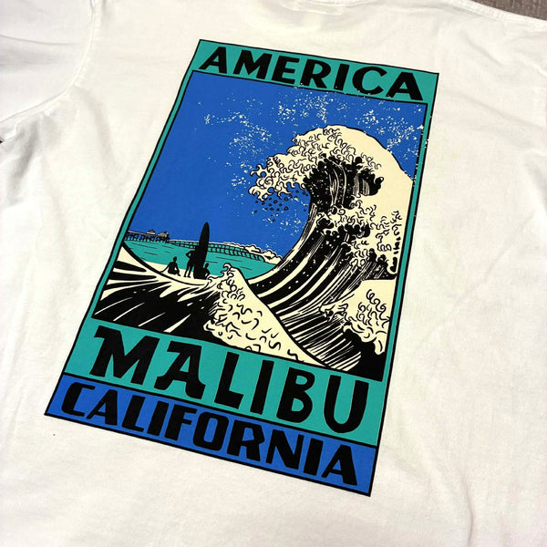 ILL ONE EIGHTY - AMERICAN WAVE TEE - WHITE