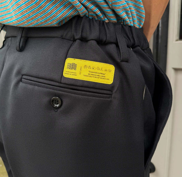 melple - FAIRFAX SHORTS - BLACK