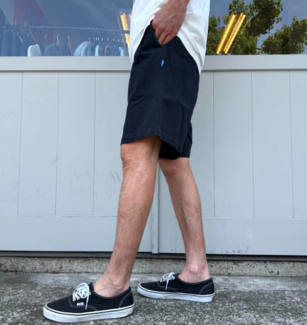CHALLENGER - AUTHENTIC SHORTS - BLACK