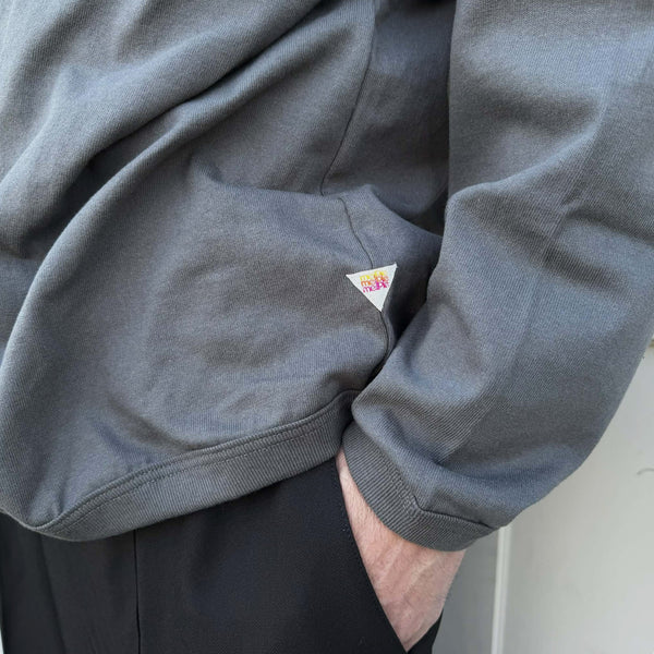 melple - THE AMERICAN RINGLER L/S - CHARCOAL