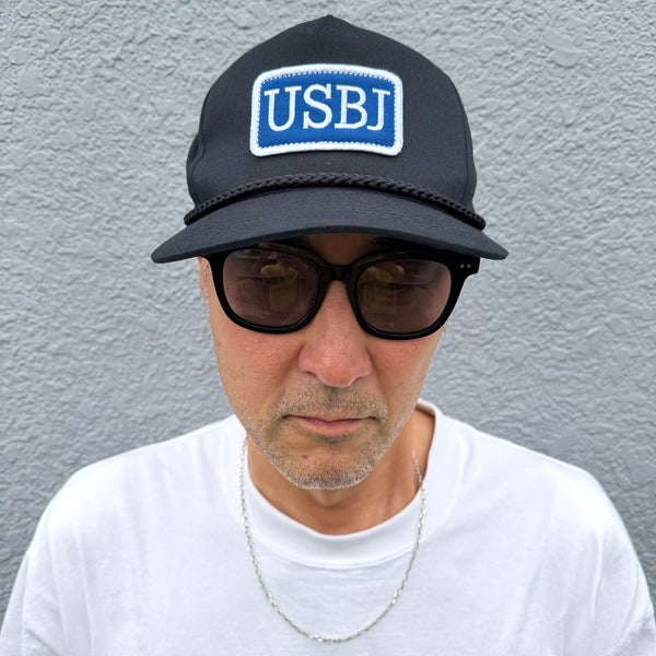 BLACK JAKS - USBJ CAP - BLACK x WHITE