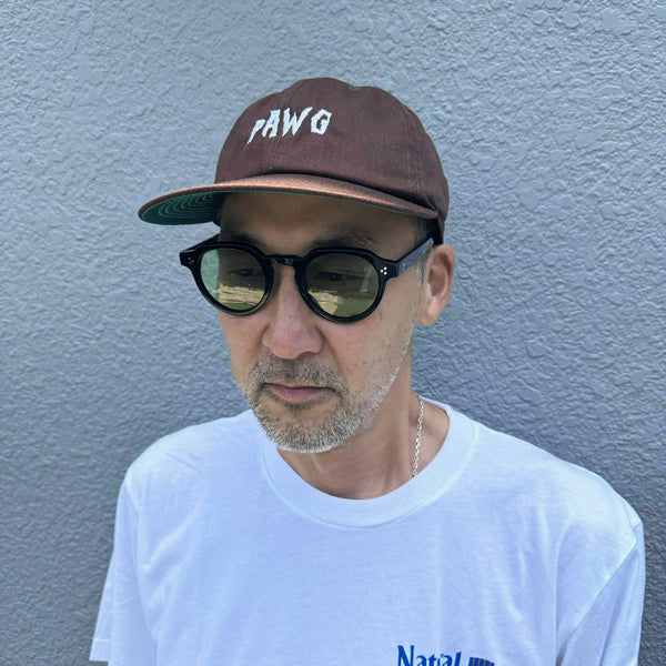 PAWG - HORROR LOGO BB CAP - BROWN