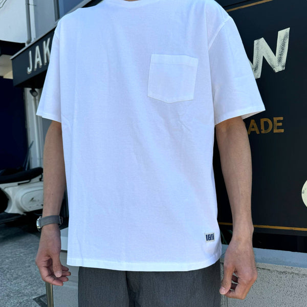 ILL ONE EIGHTY - SOLID POCKET S/S TEE - WHITE