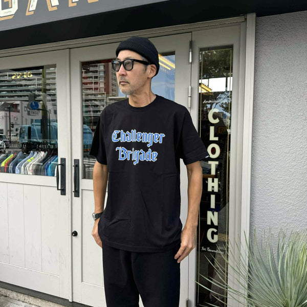 CHALLENGER - CLASSIC LOGO TEE - BLACK