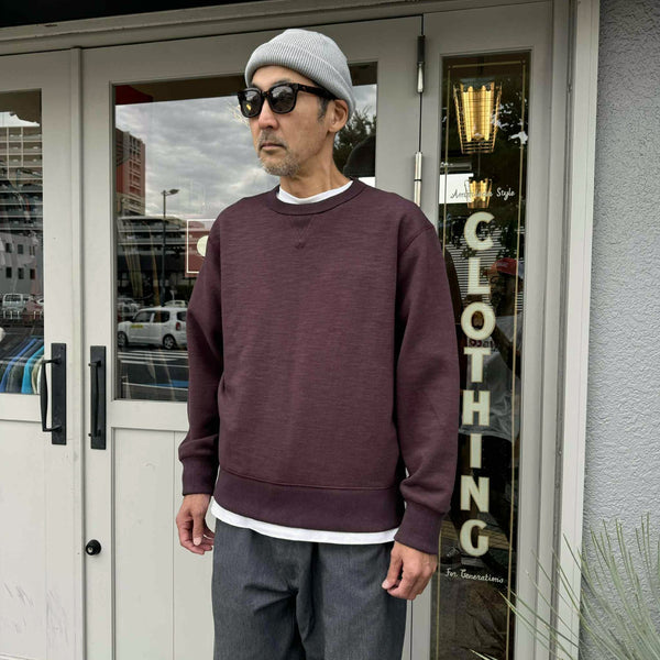JACKMAN - GG SWEAT CREWNECK - MAUVE WINE