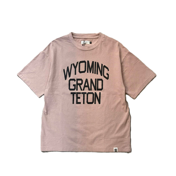 ILL ONE EIGHTY - WYOMING GRAND TETON TEE - PINK