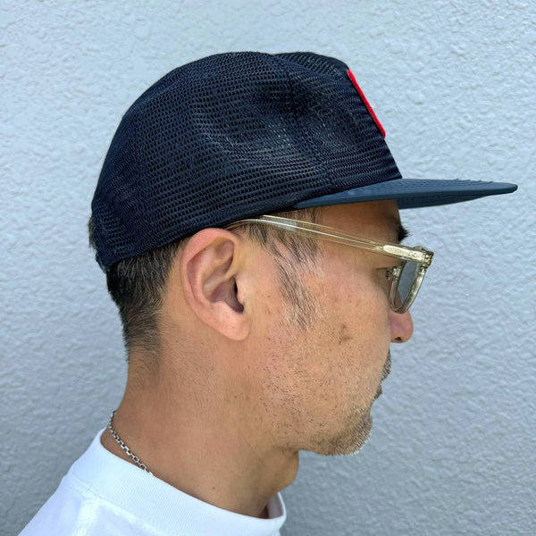BLACK JAKS - USBJ ALL MESH CAP - NAVY