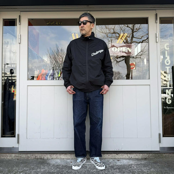 CHALLENGER - NYLON WARM JACKET - BLACK