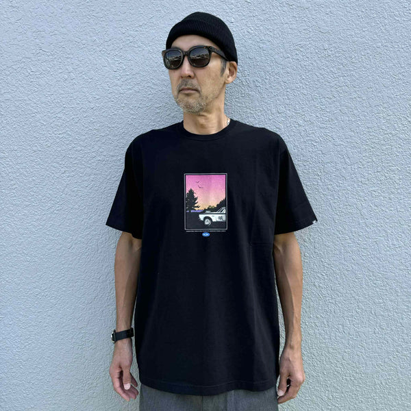 CHALLENGER - CRUSING TEE - BLACK