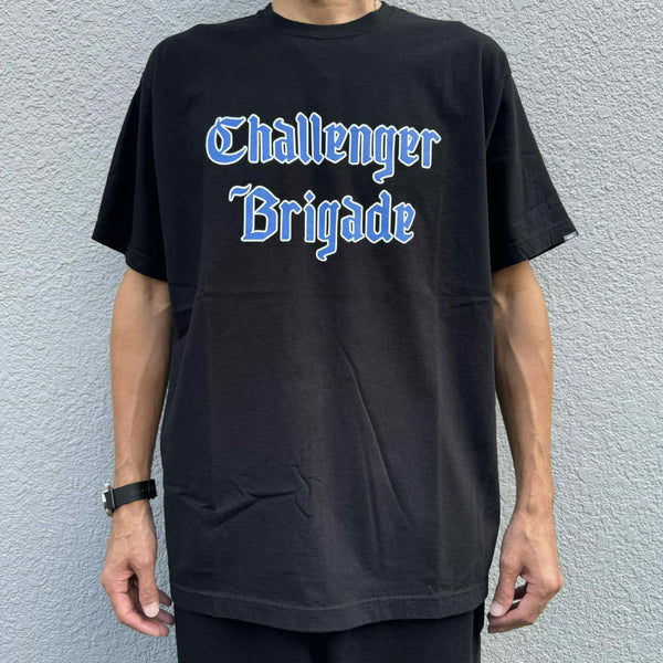 CHALLENGER - CLASSIC LOGO TEE - BLACK
