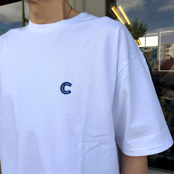 CHALLENGER - PIGMENT C PATCH TEE - WHITE