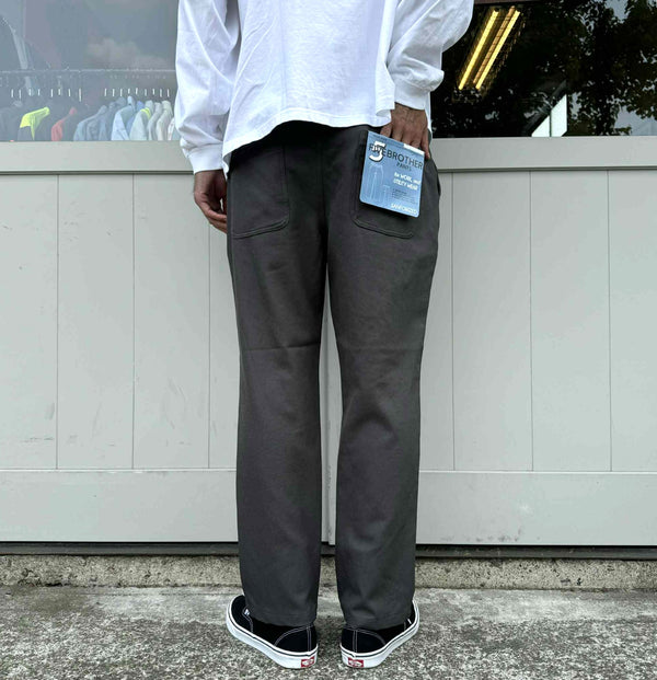 FIVE BROTHER - POLY/TWILL EASY PANTS - GREY