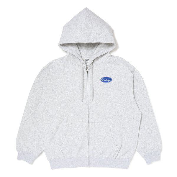 CHALLENGER -BRIGADE ZIP HOODIE - GRAY