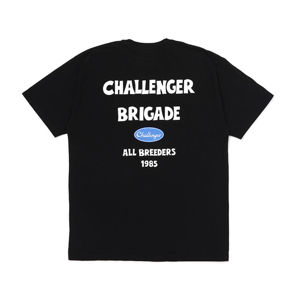 CHALLENGER - BRIGADE TEE - BLACK