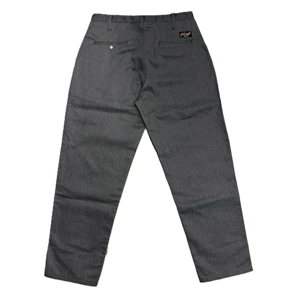 Early&Co - ORIGINAL WIDE TAPERD PANTS - GRAY