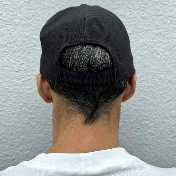 BIGMIKE - HEAVY FLANNEL CAP - BLACK