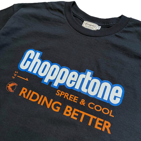 Early & Co - CHOPPERTONE T-SHIRT - BLACK