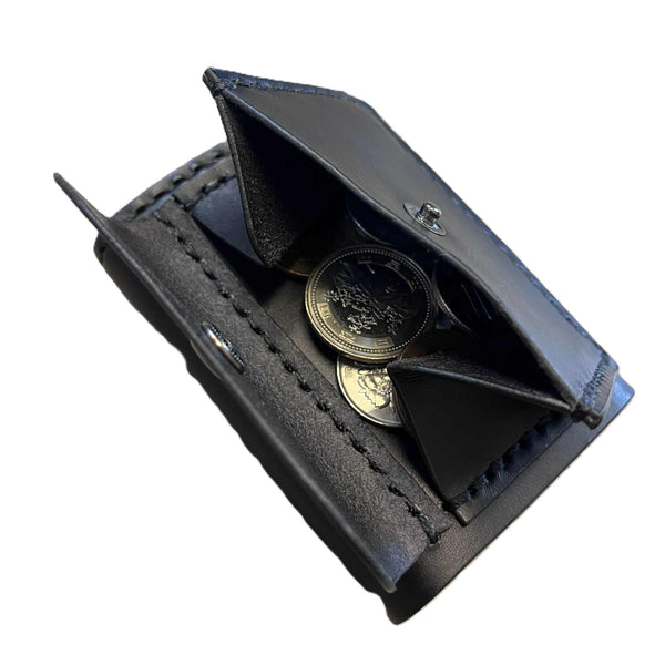 BLACK JAKS - COMPACT WALLET - BLACK