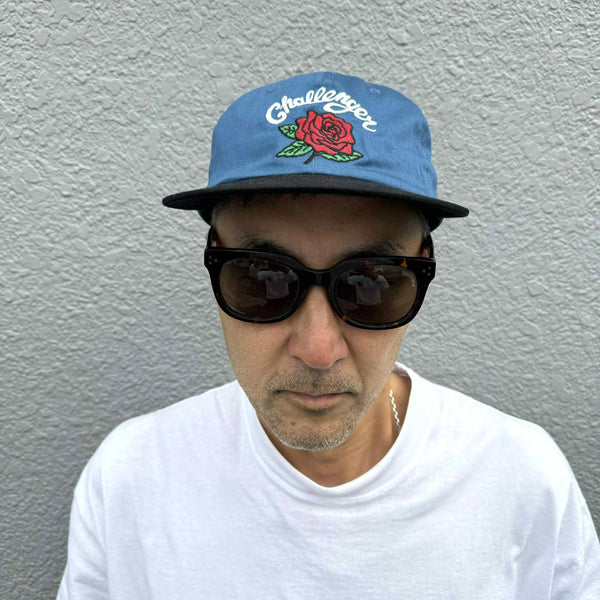 CHALLENGER - CLASSIC ROSE CAP - BULE / BLACK
