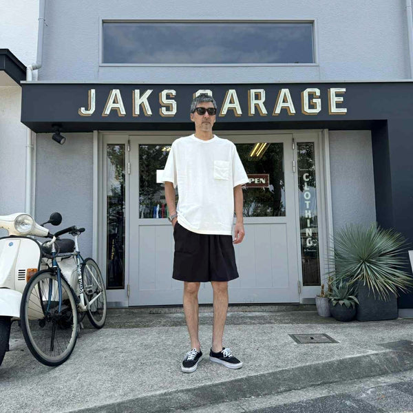 JACKMAN - CREPE SHORTS - BLACK
