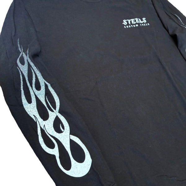 STEELS - DEVIL LONG SLEEVE - BLACK