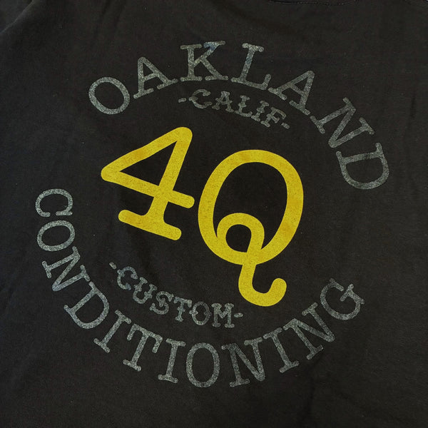 4Q CONDITIONING - SS POCKET TEE - BLACK