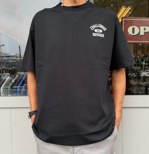CHALLENGER - EAGLE TEE - BLACK