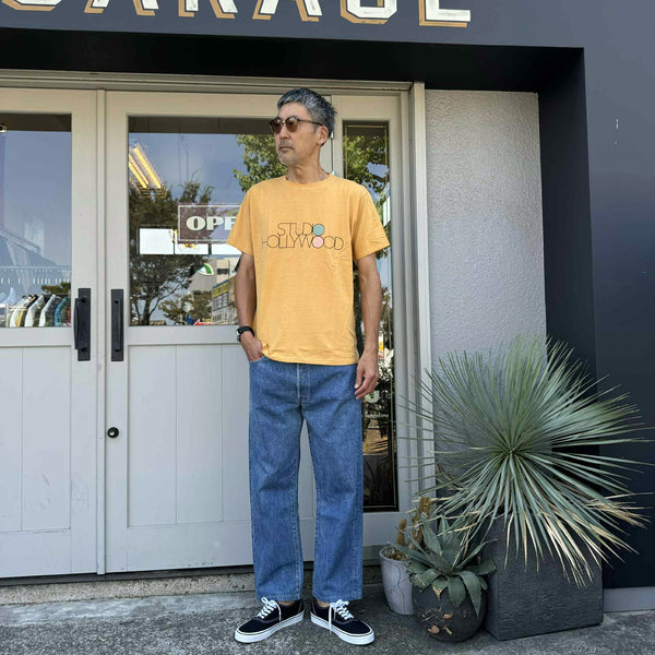 melple - PASADENA SHORT SLEEVE HOLLYWOOD - GOLD