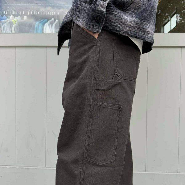 Carhartt WIP - SINGLE KNEE PANT - TABACCO RINSED