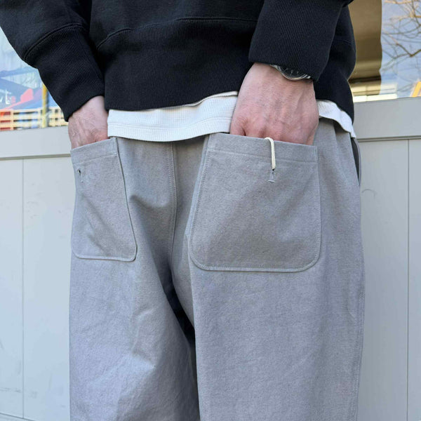 JACKMAN - Canvas Rookie Pants - Solid Gray