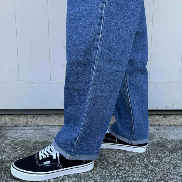 THRIFTY LOOK - LEVIS 550 ONE-TUCK PANTS - BLUE