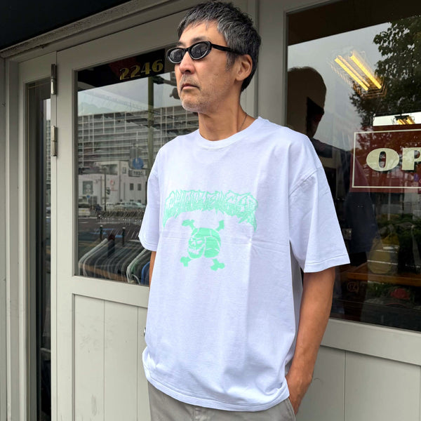CHALLENGER - SKULL TEE - WHITE