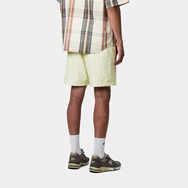 Carhartt WIP - CHASE SWIM TRUNKS - AIR GREEN/GOLD