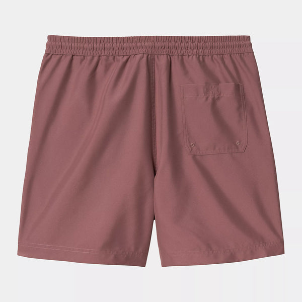 Carhartt WIP - CHASE SWIM TRUNKS - DUSTY PINK/GOLD
