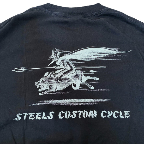 STEELS - DEVIL LONG SLEEVE - BLACK
