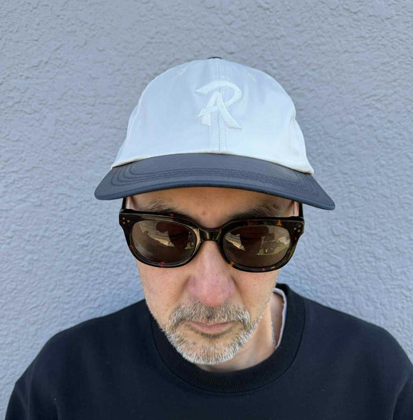 RACAL - SATIN B.B CAP - IVORY x NAVY