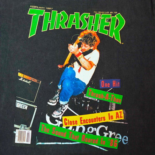 THRASHER - FEBRUARY 1987 - BLACK