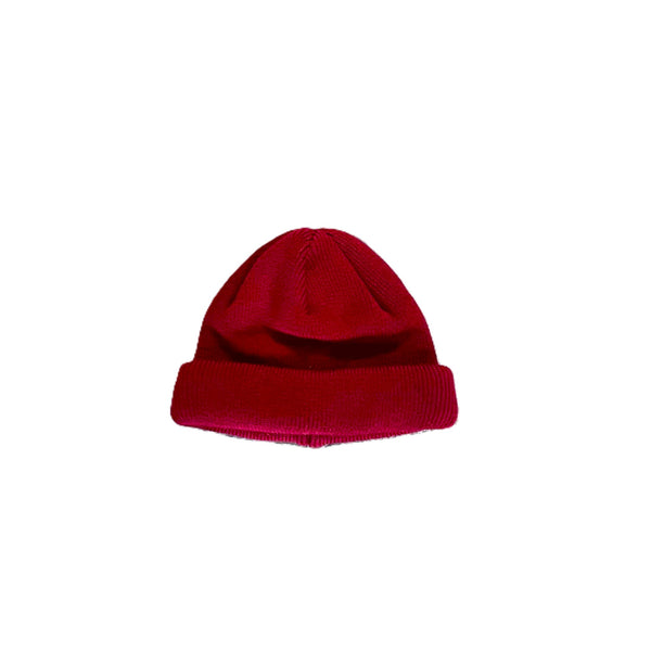 RACAL - ROLL KNIT CAP - RED