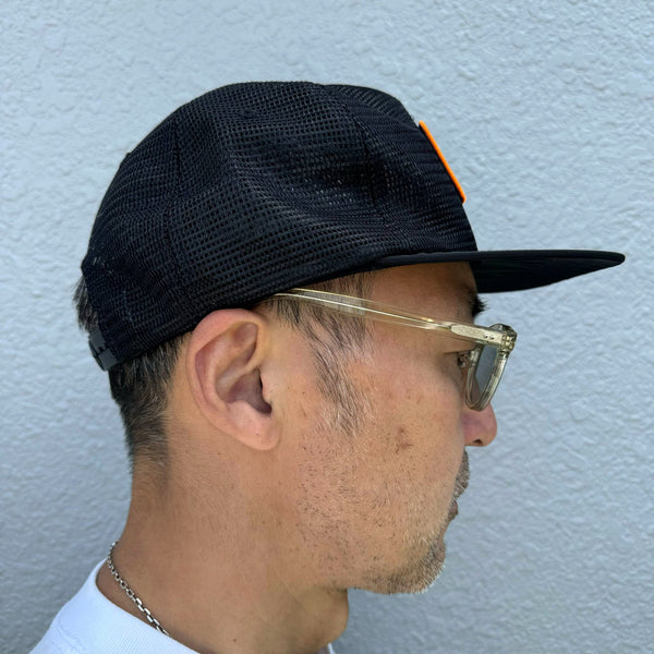 BLACK JAKS - USBJ ALL MESH CAP - BLACK