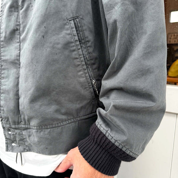 TOWNCRAFT - PIGMENT DYE DERBY JACKET - GRAY
