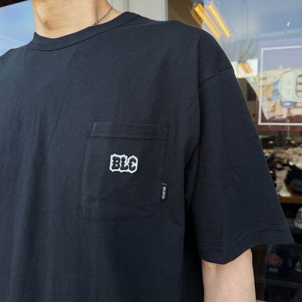 BLUCO - DRY COTTON POCKET T-SHIRT -BLC- BLACK